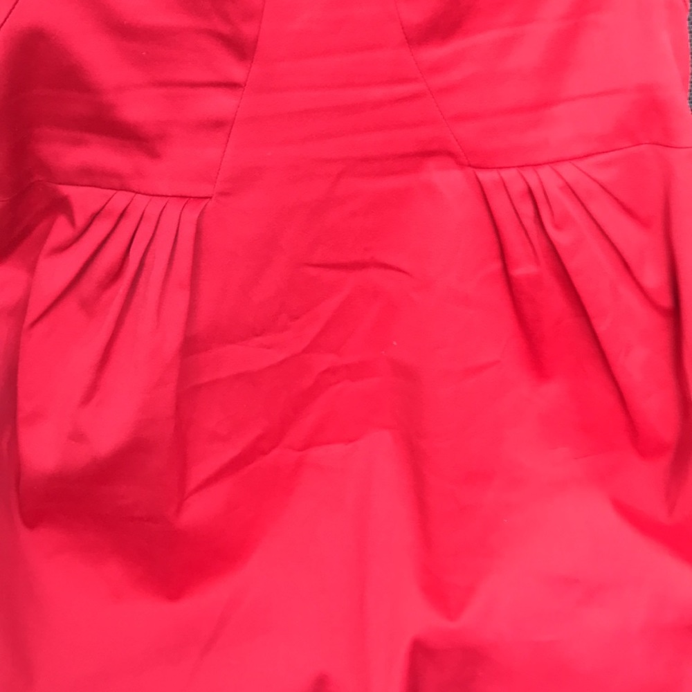 Sexy lipstick red Moschino dress with back zipper - Picture 6 of 12